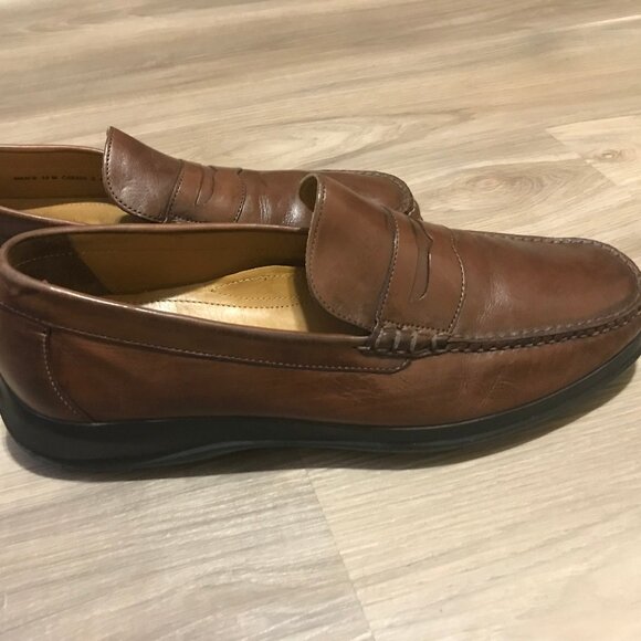 Cole Haan Men's Brown Leather Shoes Size 10 - Picture 2 of 5
